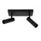 NANO ARTEFACTO MADISON ADOSAR ORIENTABLE (X2) Luminaria Nano Madison Orientable de Adosar x2 Negro