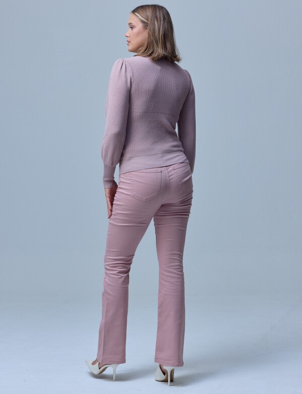Buzo Pointelle ROSA
