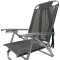 Reposera Playa En Aluminio Reclinable C/mochila Miami Beach GRIS