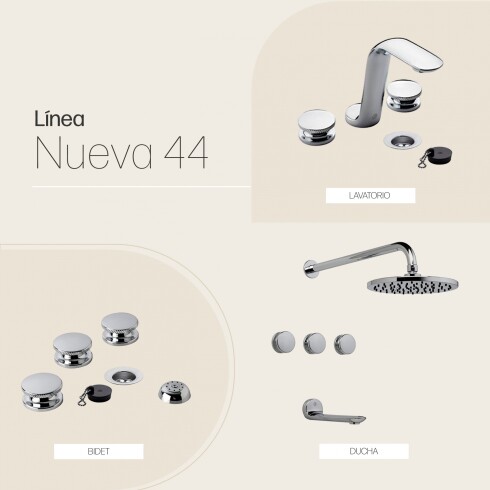 JUEGO DE GRIFERIA INCLUYE LAVATORIO DE MESADA DUCHA Y BIDET CROMO