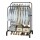 Perchero Organizador de Ropa Closet Hogar de Metal Negro