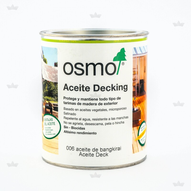 OSMO 016 ACEITE DECKING BANGKIRAI OSCURO 0.75 LT. N/A