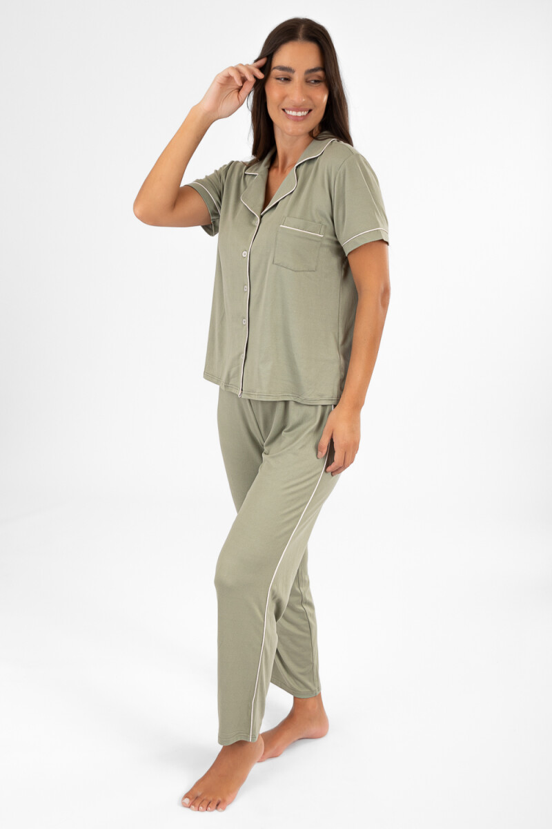PIJAMA YUMMY AMERICANO GREEN