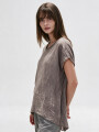 Blusa Marixa Taupe Claro