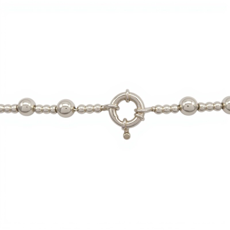 Cadena Bolitas-Plata 925-Sin Piedra-CD3154 sinpiedra