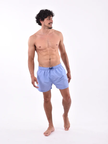 SHORT DE BAÑO JUAN AZUL CLARO