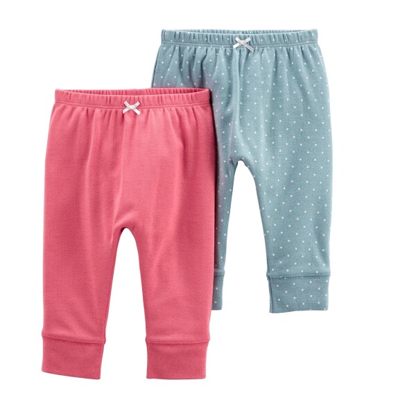 Set Pelele Algodon sin Pie Rosa