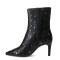 Botas de Mujer Miss Carol Luma Punta Fina Negro