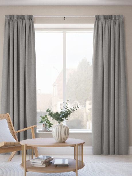 Cortina SAVALEN 1x140x245 chenilla gris Cortina SAVALEN 1x140x245 chenilla gris