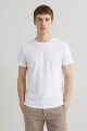Remera cuello redondo ICONIC 150 BLANCO