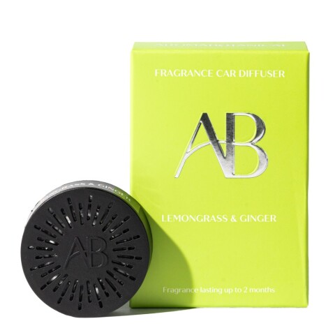 DIFUSOR PARA AUTO LEMONGRASS/GINGER BLANCO DIFUSOR PARA AUTO LEMONGRASS/GINGER BLANCO