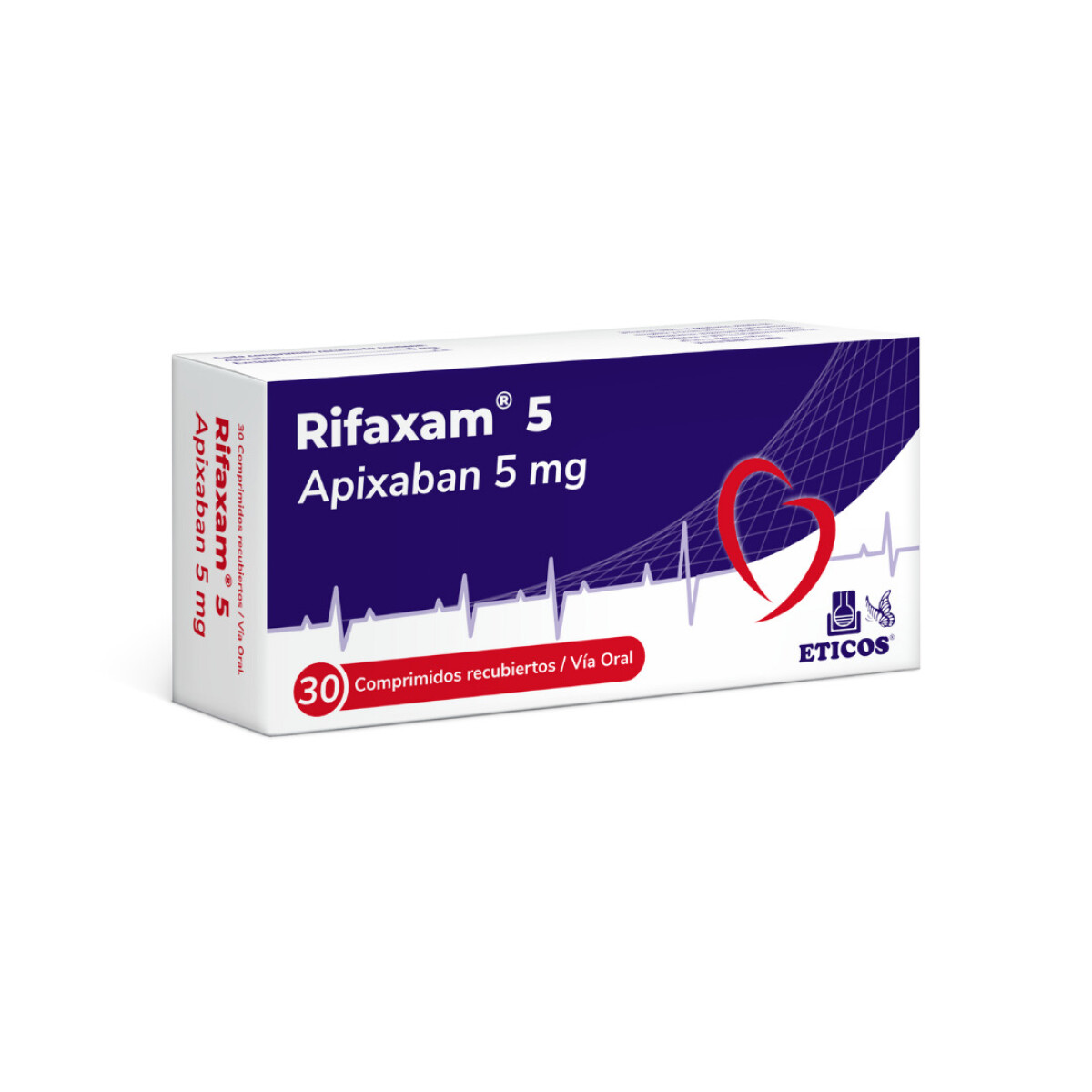 RIFAXAM 5 MG. CJ X 30 COMP. REC. 