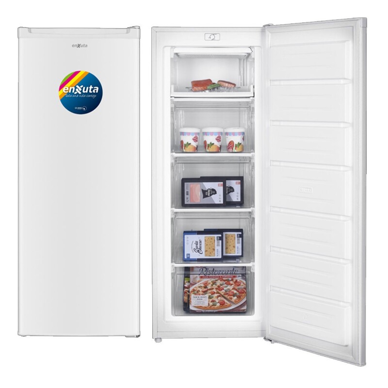 Freezer Vertical Enxuta Fvenx22168 168 Litros Eficiencia A Color Blanco Freezer Vertical Enxuta Fvenx22168 168 Litros Eficiencia A Color Blanco