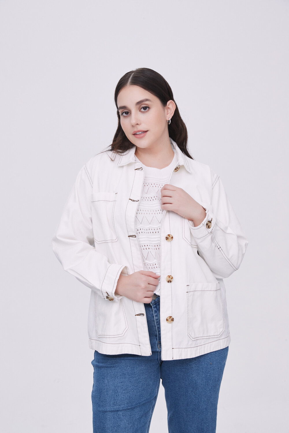 Chaqueta Salma Marfil / Off White