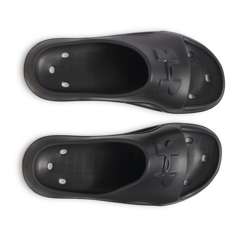 Ojota Chinela Under Armour Locker de Hombre - 3028094-001 Negro-negro