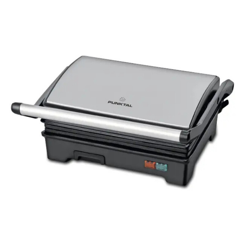Sandwichera Grill Punktal Antiadherente 750w Gris Sandwichera Grill Punktal Antiadherente 750w Gris