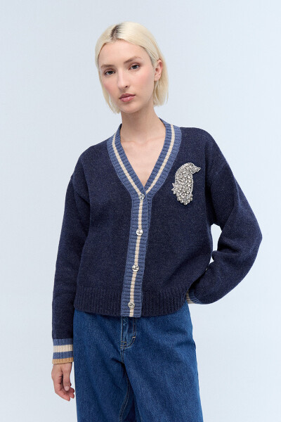 Cardigan Sargent Peppers Azul