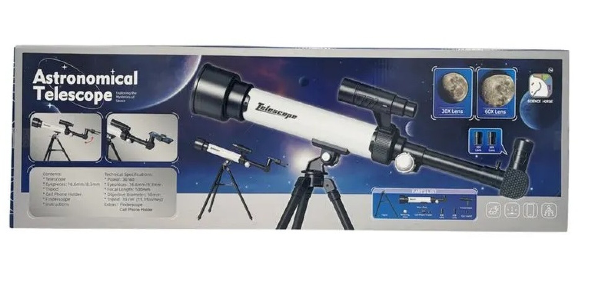 Telescopio astronomico 