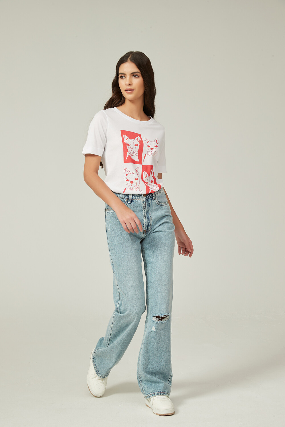 Pantalon Bokyn Azul Grisaceo