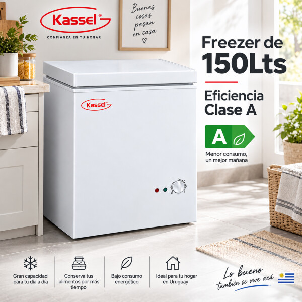 Freezer Horizontal 150l Clase A Ks-fz150f FREEZER KASSEL 150L KS-FZ150F