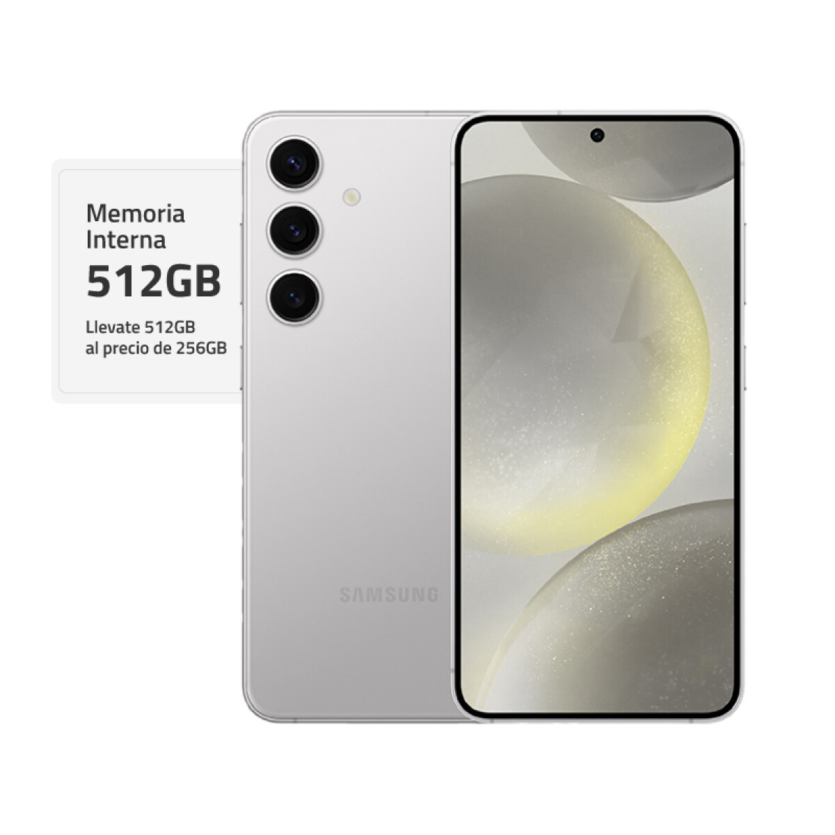Samsung Galaxy S24 Plus 512 GB - Marble Gray 