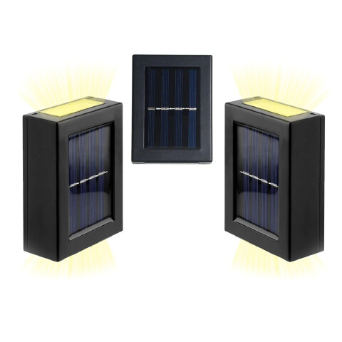 Pack x4 Foco Solar Bidireccional Led Jardin Apto Exterior Ax Pack x4 Foco Solar Bidireccional Led Jardin Apto Exterior Ax