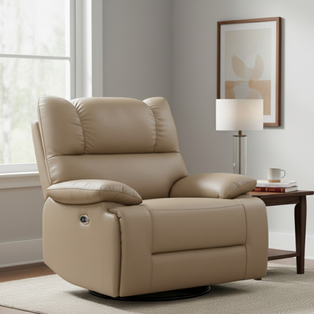 SOFA SILLÓN POLTRONA RECLINABLE RETRACTIL CON SISTEMA ELECTRICO Y EN CUERO GENUINO SOFA SILLÓN POLTRONA RECLINABLE RETRACTIL CON SISTEMA ELECTRICO Y EN CUERO GENUINO