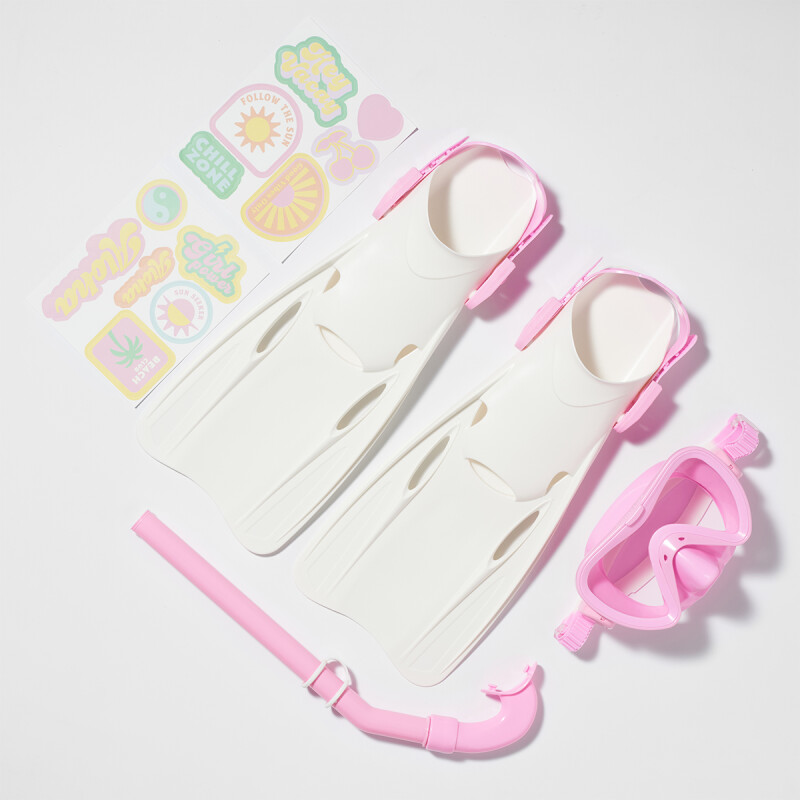 Set snorkel para niños Medium Sherbet Pink