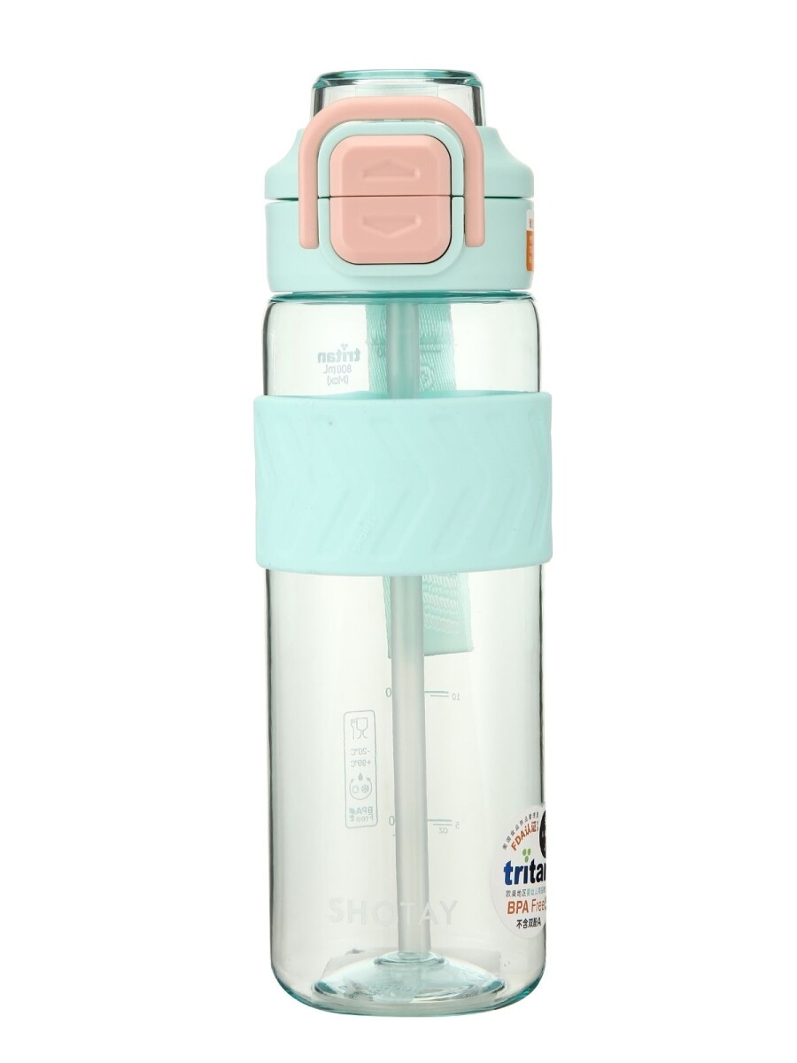 Botella Tritán - 800mL. - Turquesa 