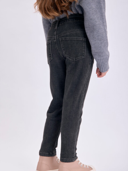 Pantalón jean skinny Gris
