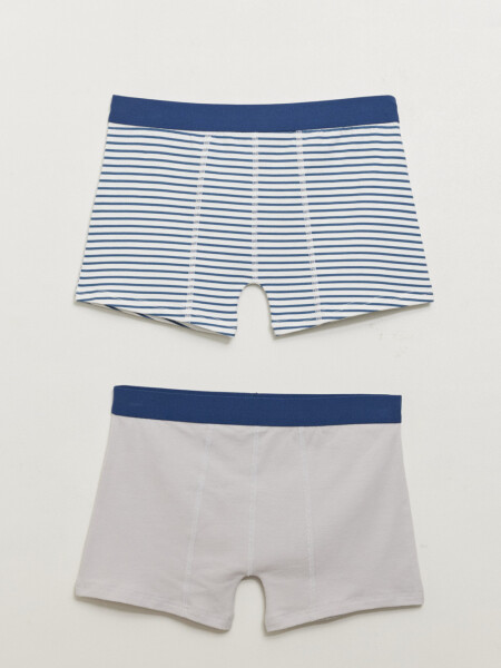 Pack x2 boxer Rayas Negro Y Blanco