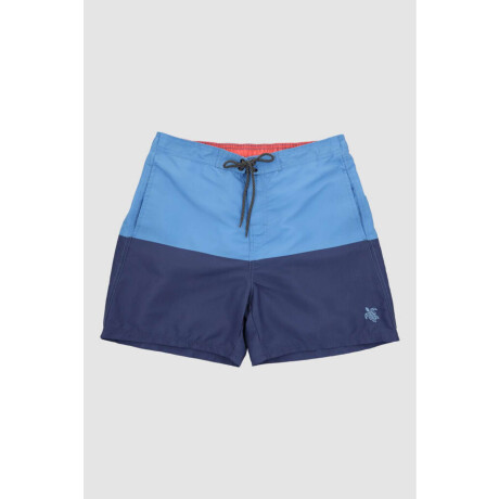 Oahu ll print Azul vibrante