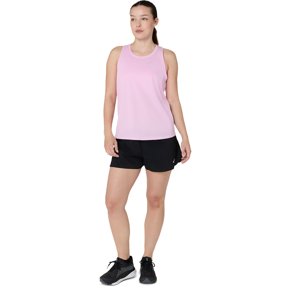 Singlets Running Asics Silver Tank Mujer Hazy Lilac