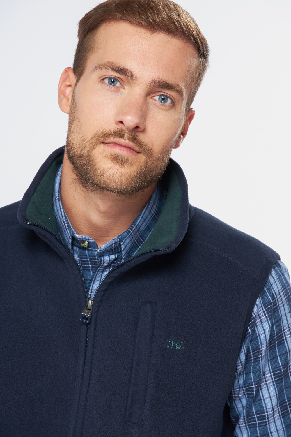 CHALECO POLAR DE ABRIGO Marino