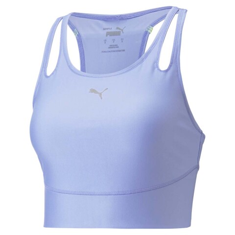 Run Ultraform Crop Tank W - Mujer Sky