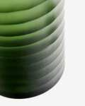 Jarrón Bunce de vidrio reciclado verde 25 cm