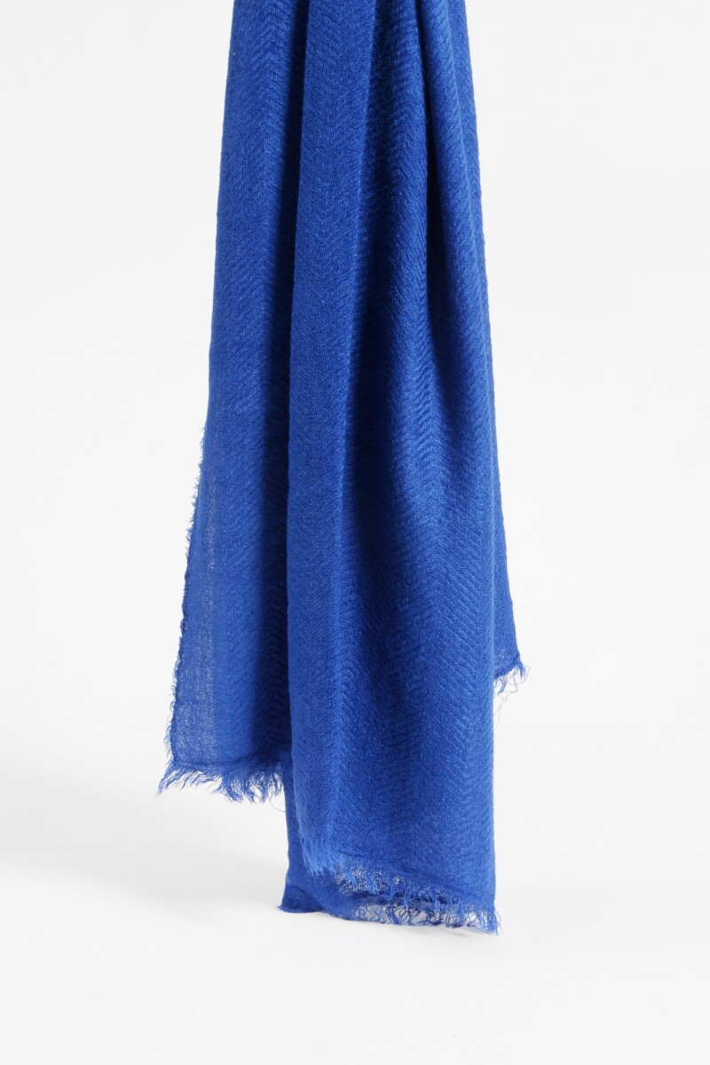 Pashmina texture azul