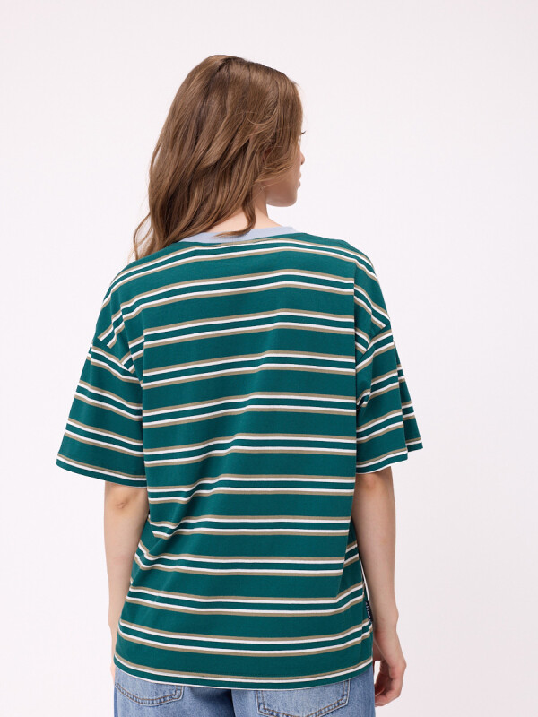 T-SHIRT KELVIN RUSTY Verde