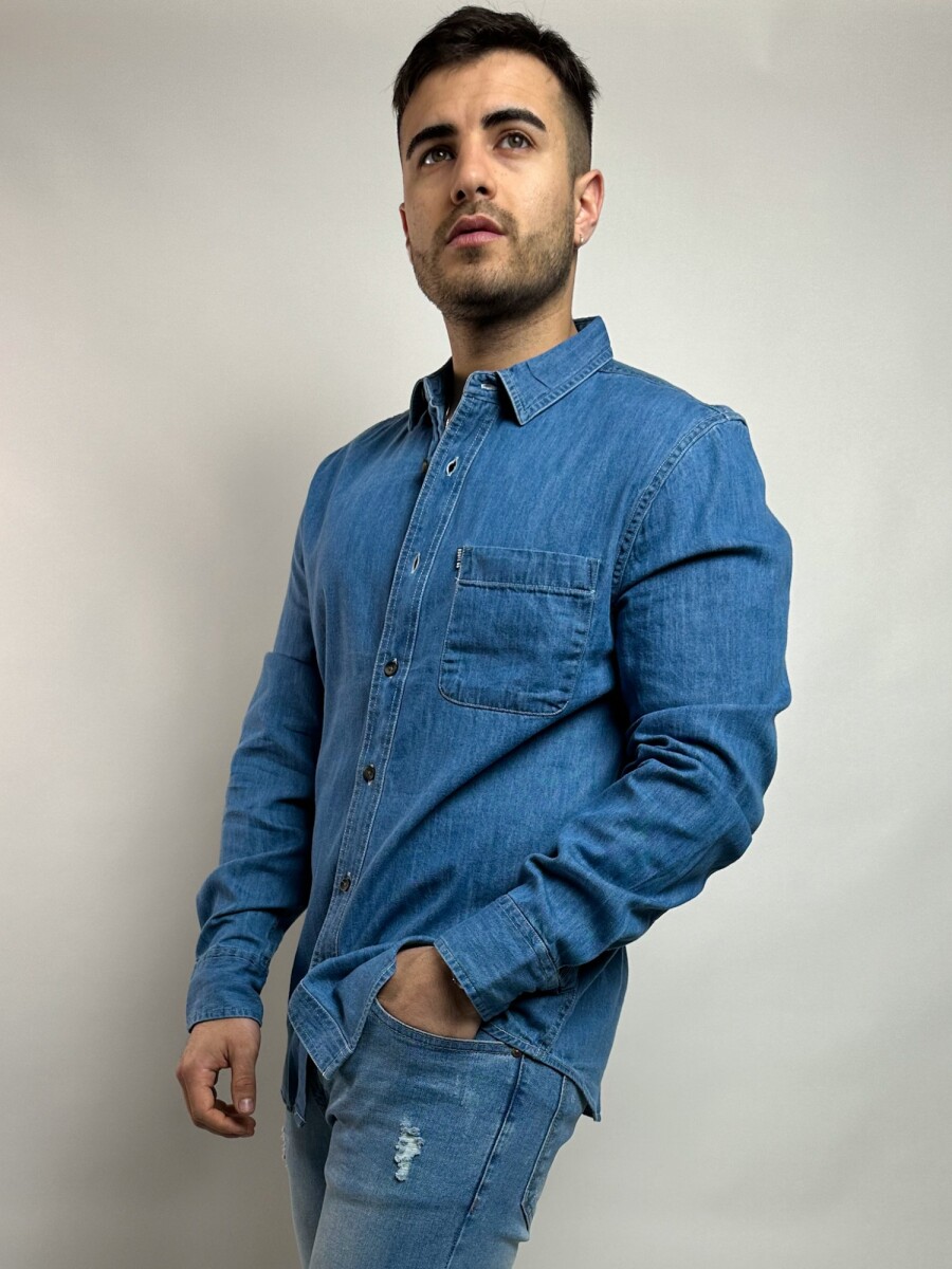 Camisa de Jean Soler - Azul 