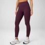 Leggings Booty Scrunch PureLuxe V-Back Mujer Oxblood