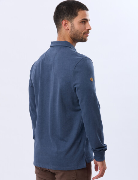 REMERA POLO DE ALGODON Piedra