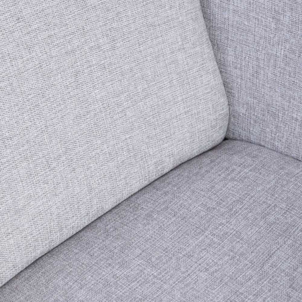 BUTACA TELA-Y-METAL GRIS ASHLEY