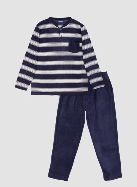 PIJAMA POLAR OLAVO GRIS