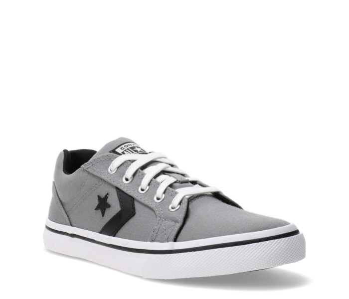 Converse clearance plataforma gris