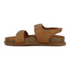 Beira Rio Sandalia Dos Tiras Con Velcro Camel