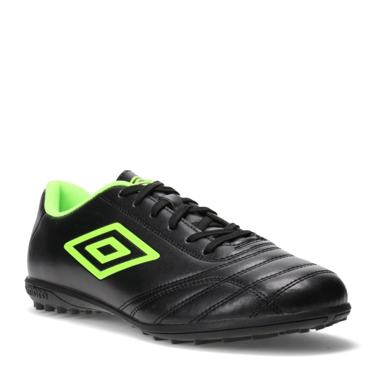 Championes de Fútbol 5 Hombre Umbro Classico II TF - Negro - Verde 