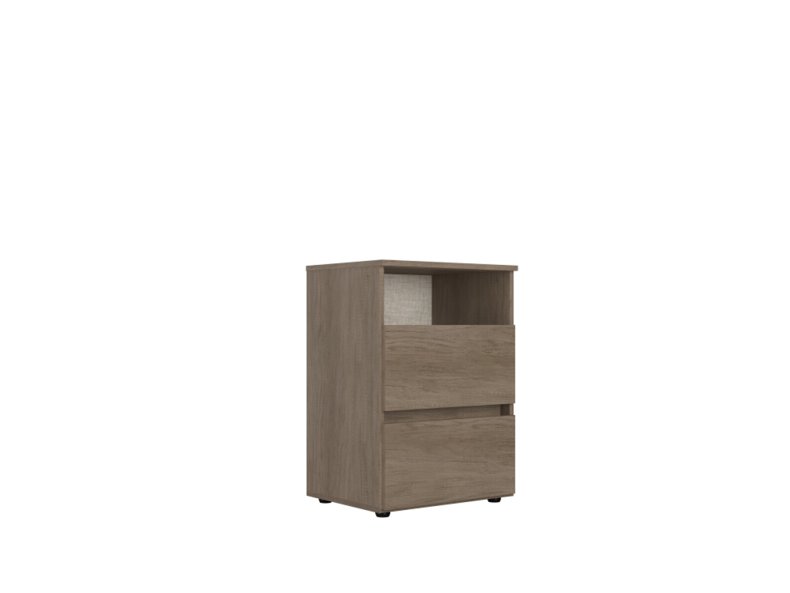 MESA DE LUZ CONDESSA 2 CAJONES RUSTICO 
