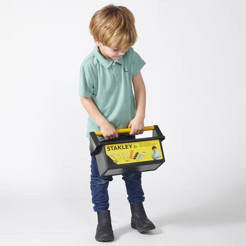 Set Caja de Herramientas Infantil con 18 Piezas Stanley Jr U