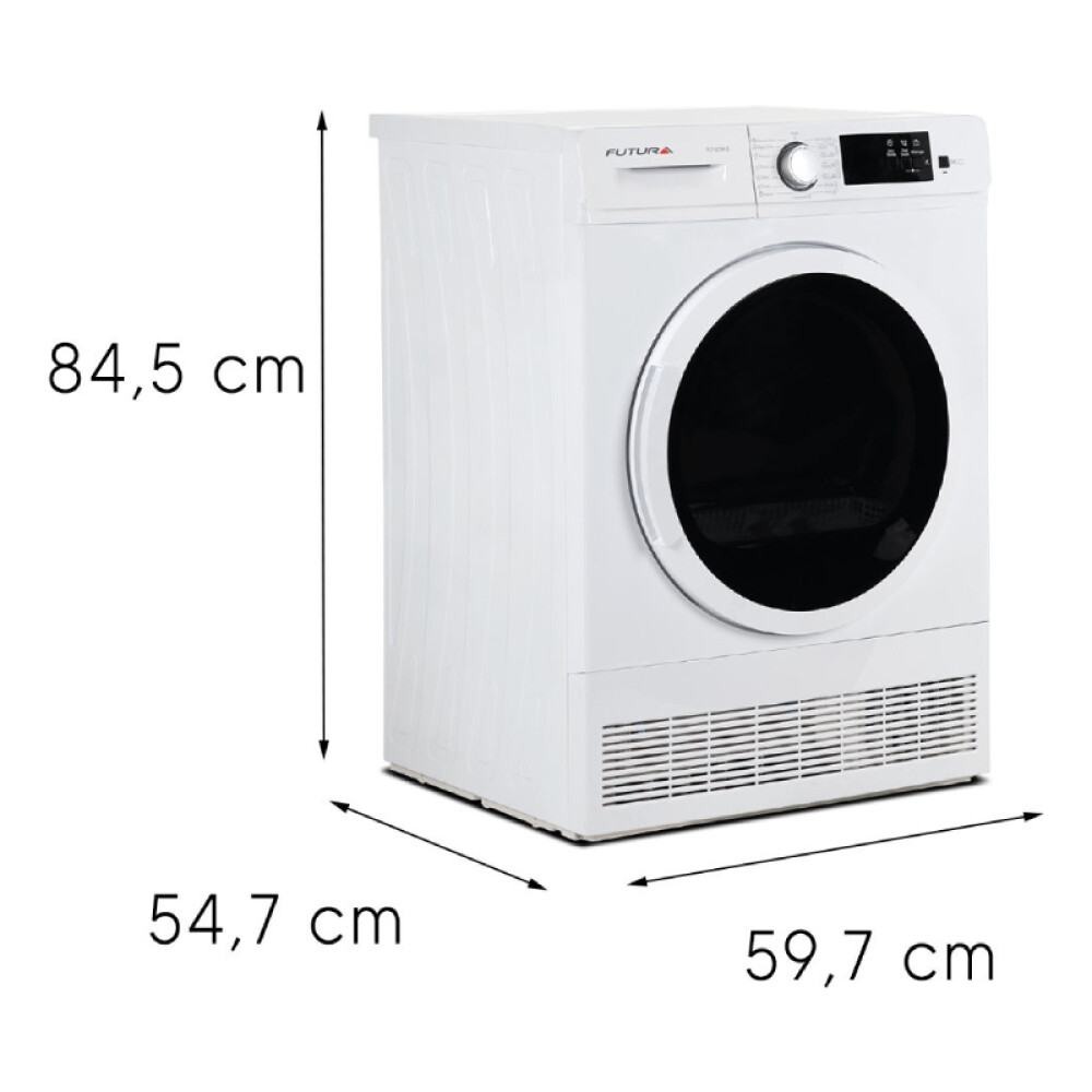 SECARROPAS FUTURA 7KG C/FRONTAL FUT-SC70-D blanco