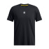 Curry Hvyweight Logo Tee-BLK BLK-001